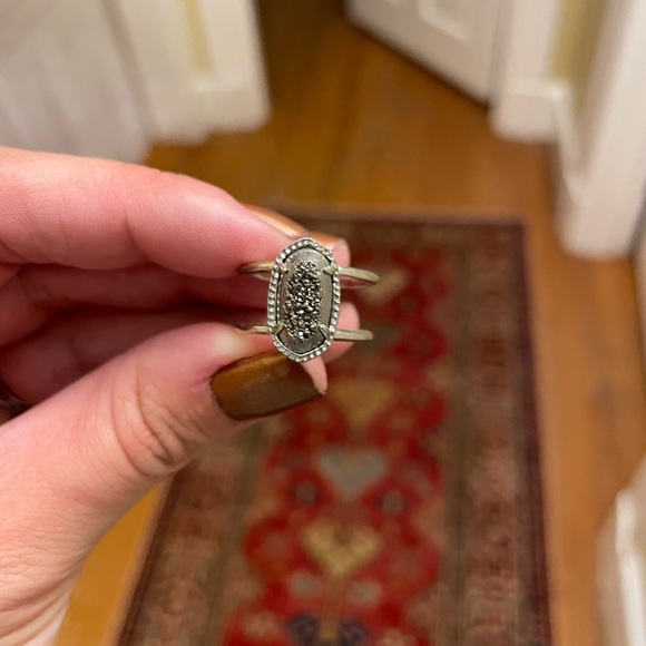 Like new pewter Kendra Scott ring - Picture 2 of 2